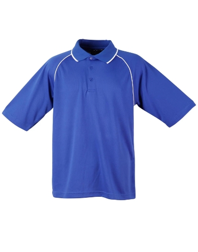 Picture of Winning Spirit, Mens Cooldry Raglan S/S Polo